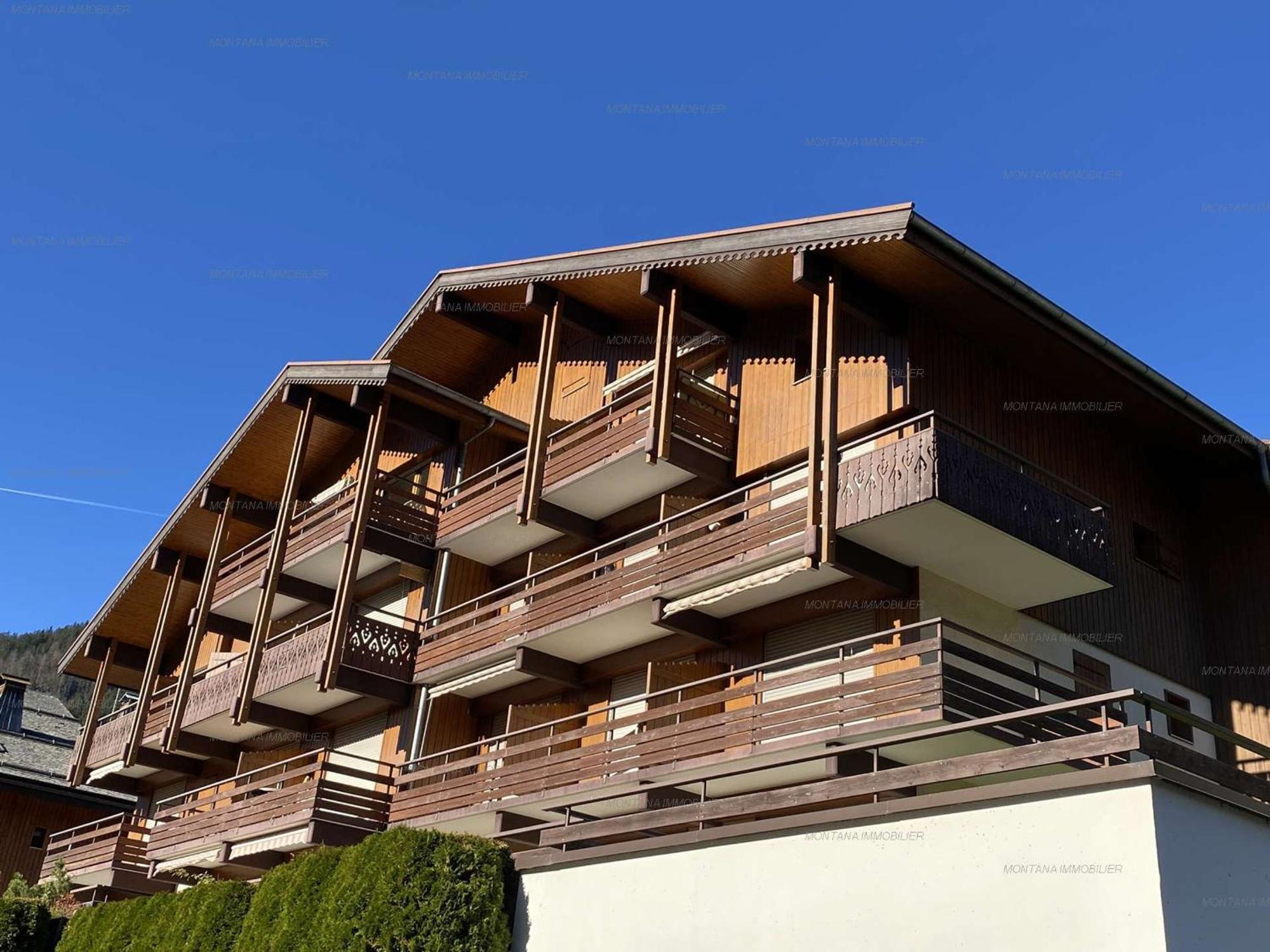 Apartment Grand Bornand : 6 Pers Avec Balcon Au Coeur Du Village - Fr-1-458-167 *